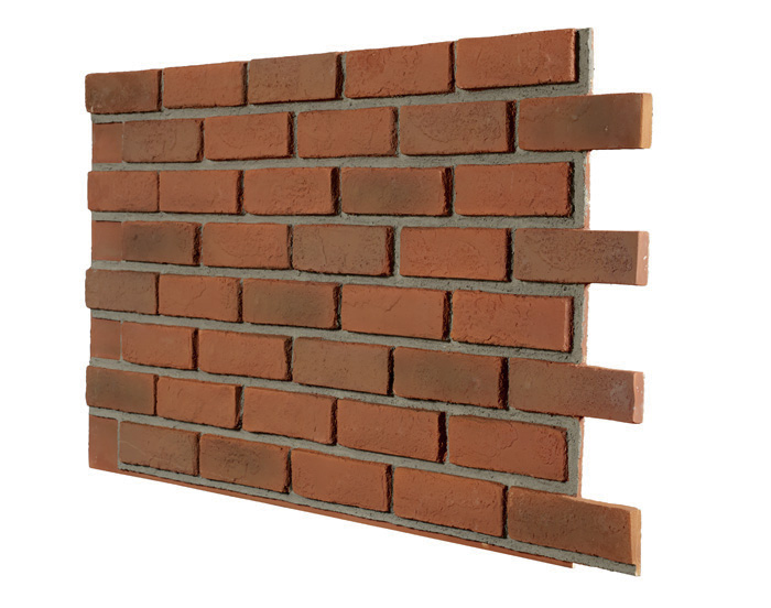 Tumbled Select Brick Interlock - Burnt Orange